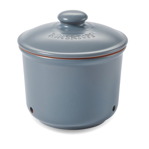 Römertopf Frische-Topf MINI Knoblauch blau grau 9145192