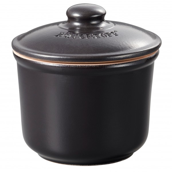 Römertopf Lafer BBQ Schmortopf Mini BLACK EDITION 04606