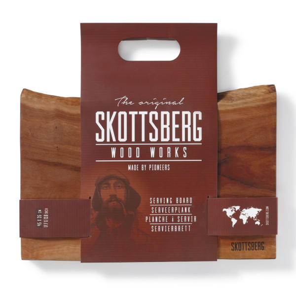 Skottsberg Servierbrett Wood Works 45x35 cm Verpackung