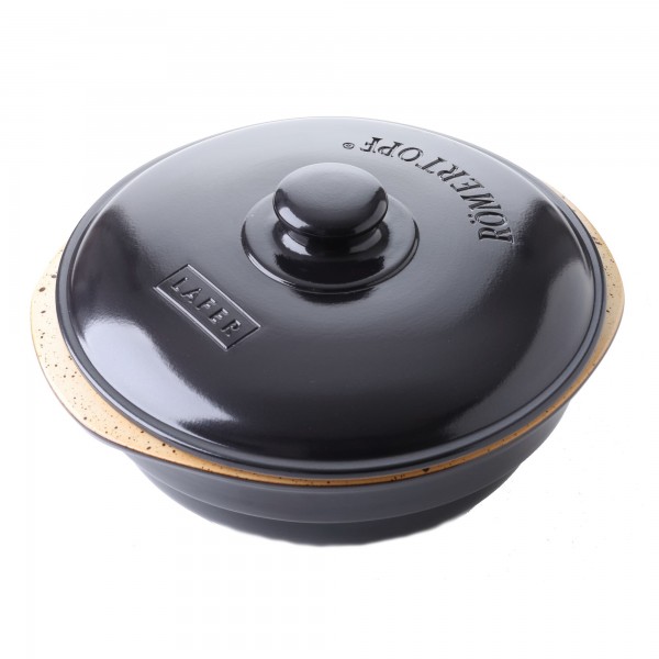 Römertopf Lafer BBQ Schmortopf rund groß 04406